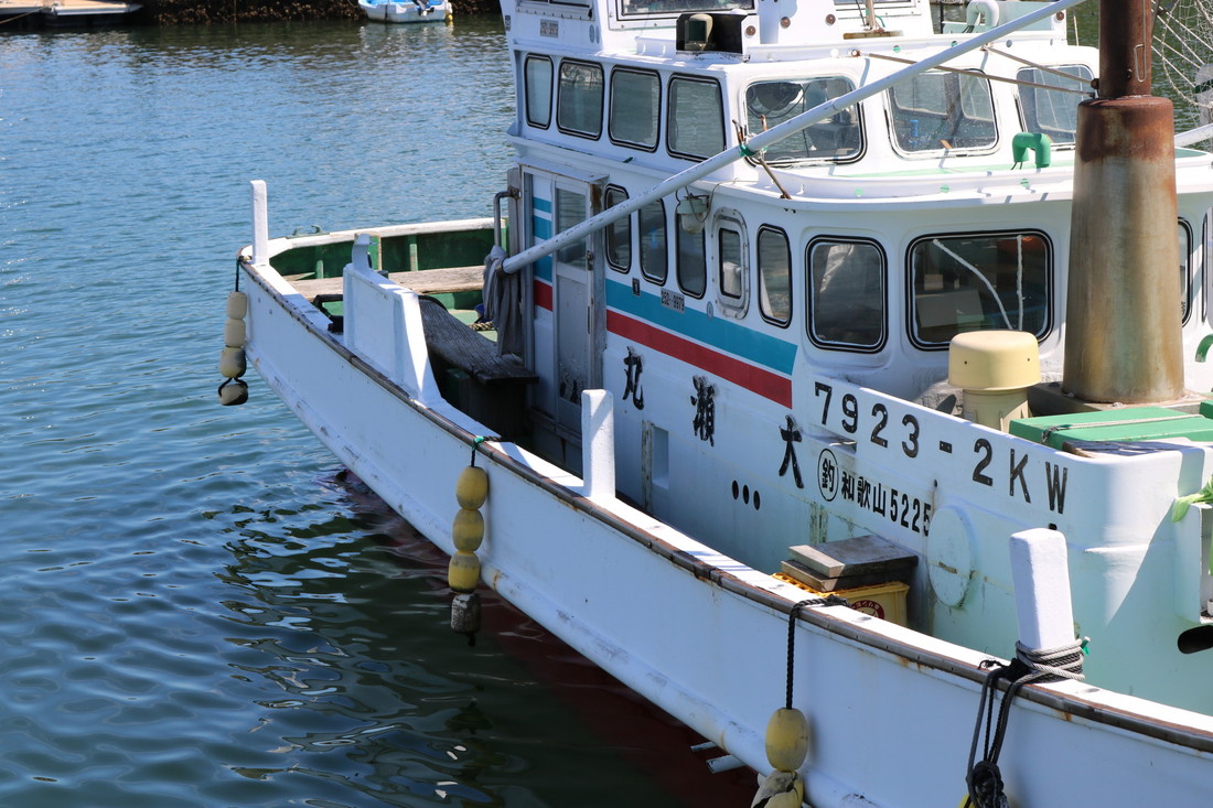 田辺港の釣り船 (2)